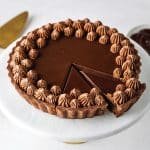 callebaut chocolate tart