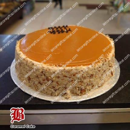 caramel crunch cake