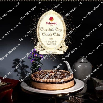 chocolate chip crunch cake
