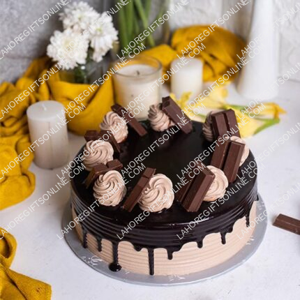 kitkat mosse cake