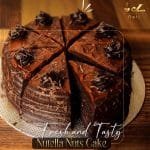 nutella nuts cake