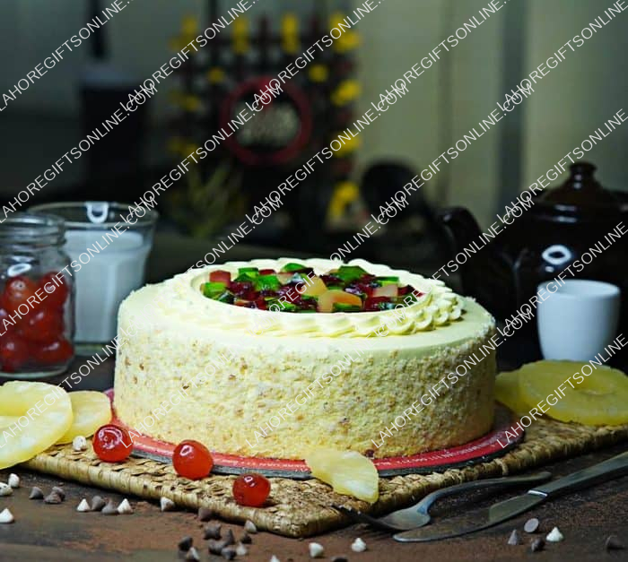 tutti-frutti cake