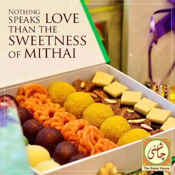 1 kg mix mithai from chashni
