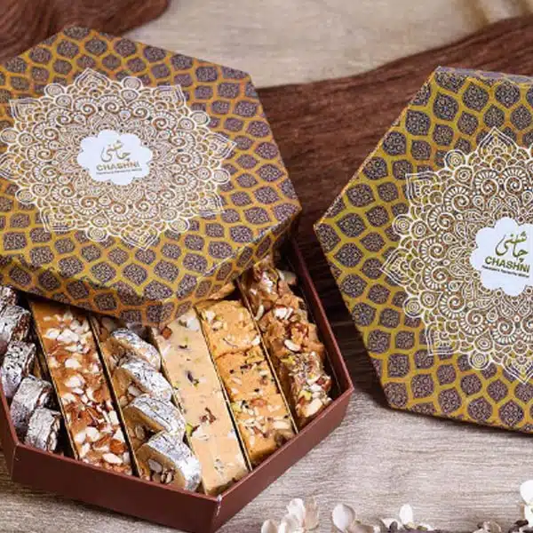 Hexagon Mithai Box Send Gifts to Lahore, or Across Pakistan