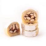 badam roll barfi