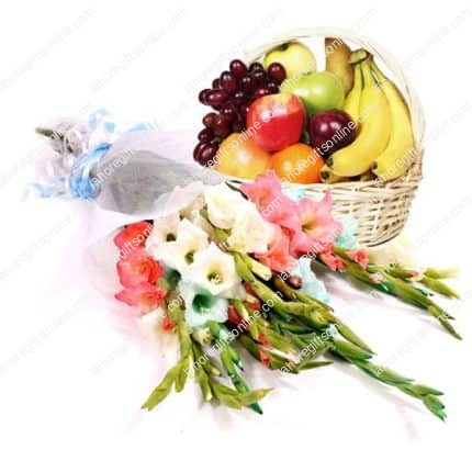 fruits with flowers