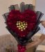 heart shape flower bouquet