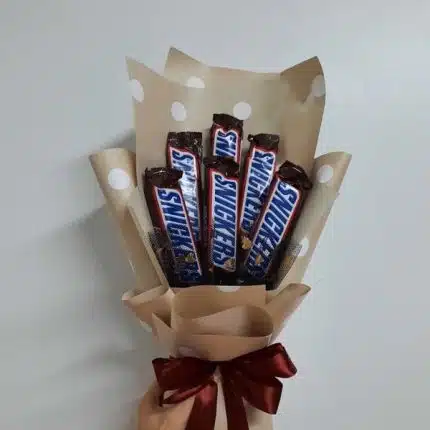 mini snicker bouquet