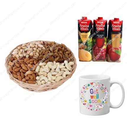 mug with dry fruits