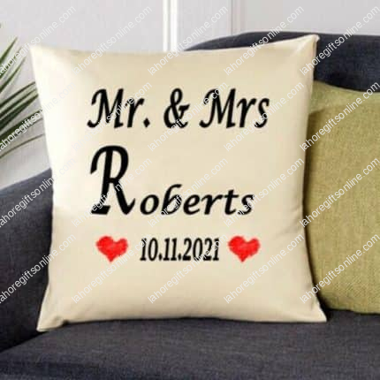 mr and mrs cushion