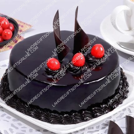 chocolate fudge cake from pC