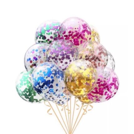 mix color confetti balloons 10