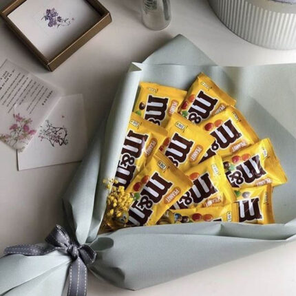 mnm chocolates bouquet