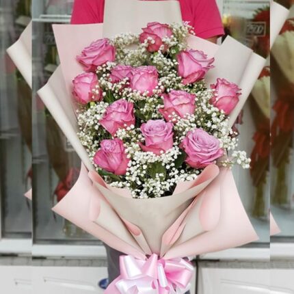 pink flower bouquet