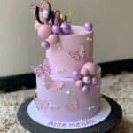 2 tier designer cake