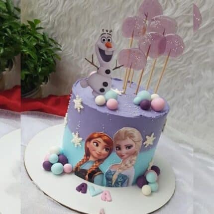 elsa cake