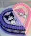 heart shape baby cake