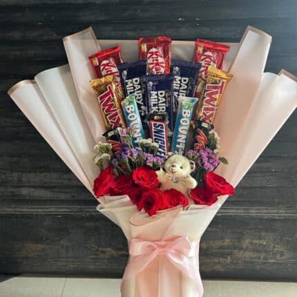 bouquet pink theme