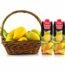 basket with juice