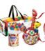 Intex Ball with Piano Guitar & Fox Candy Tin gift by Kids Combos