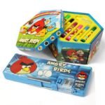 Angry Bird Marker with Stationary Box - Kids Gift Combos | Lahore Gifts Online