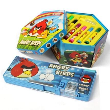 Angry Bird Marker with Stationary Box by Kids Combos