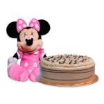 Minnie Mouse with Cake - Kids Gift Combos | Lahore Gifts Online