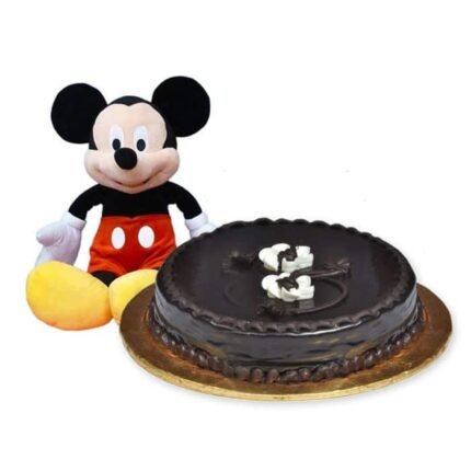 Mickey Mouse with Chocolate Cake gift by Kids Combos