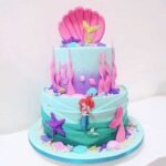 Mermaid Theme Cake by O’Clock in Lahore