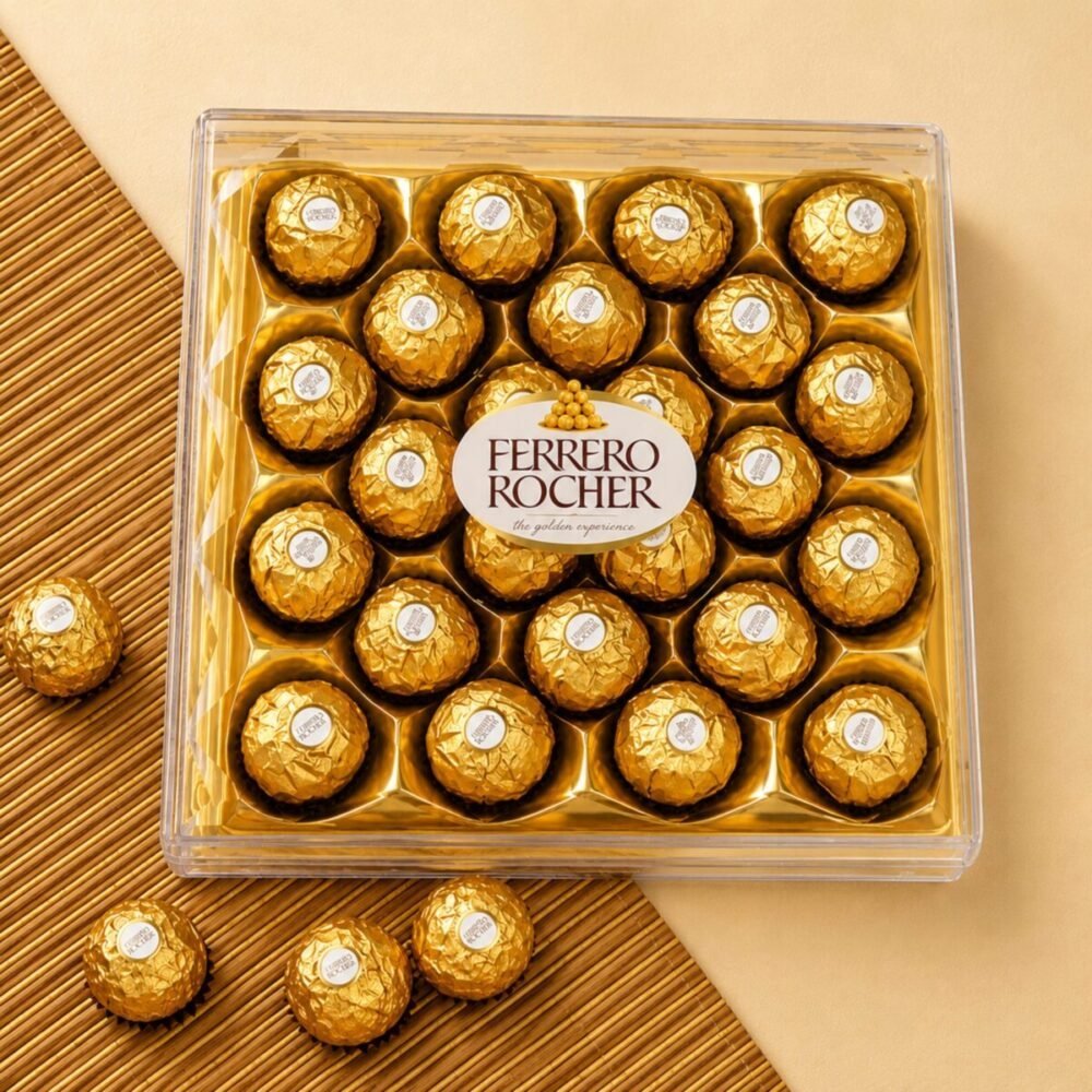 Ferrero Rocher 24 Pcs - CHOCOLATES Ferrero Rocher 24 Pcs - CHOCOLATES | Lahore Gifts Online