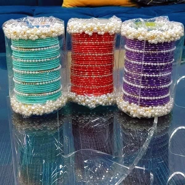 3 Bangels Set in Different Color gift for Eid 3 Bangels Set in Different Color gift for Eid