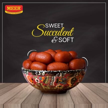 Gulab Jamun from Meer Bakers mithai gift for Eid
