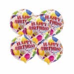 5 Birthday Foil Balloons - Balloons & Candles | Lahore Gifts Online
