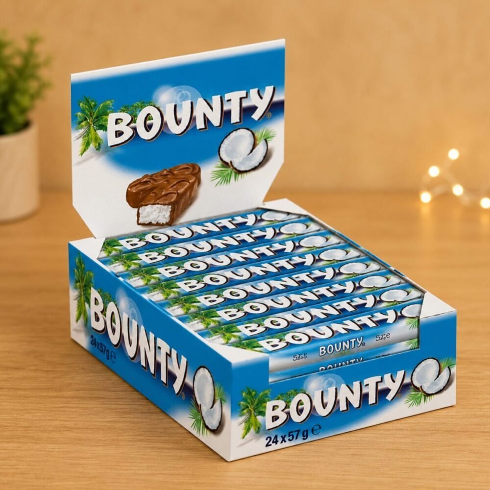 Bounty Chocolate (24 Bars) - CHOCOLATES Bounty Chocolate (24 Bars) - CHOCOLATES | Send Gifts to Pakistan, Premium Gift, Same day delivery Pakistan