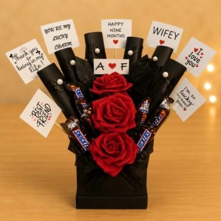 Chocolate Box Black for Valentines Day