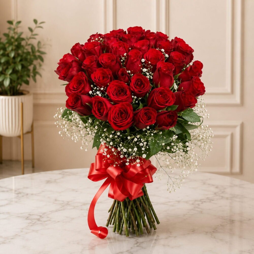 Imported Red Roses Hand Tied - Islamabad & Rawalpindi Flowers Imported Red Roses Hand Tied - Islamabad & Rawalpindi Flowers | Lahore Gifts Online