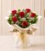 Six Stolen Kisses Red flower arrangement in Lahore