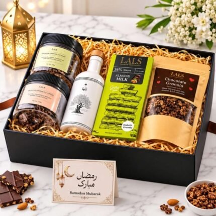 Healthy Ramazan Hamper chocolate gift by Lals for Ramadan