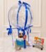 Blue Themed Acrylic Cake Box personalised gift for Wedding