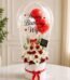 Gladiolus Balloons personalised gift for Valentines Day