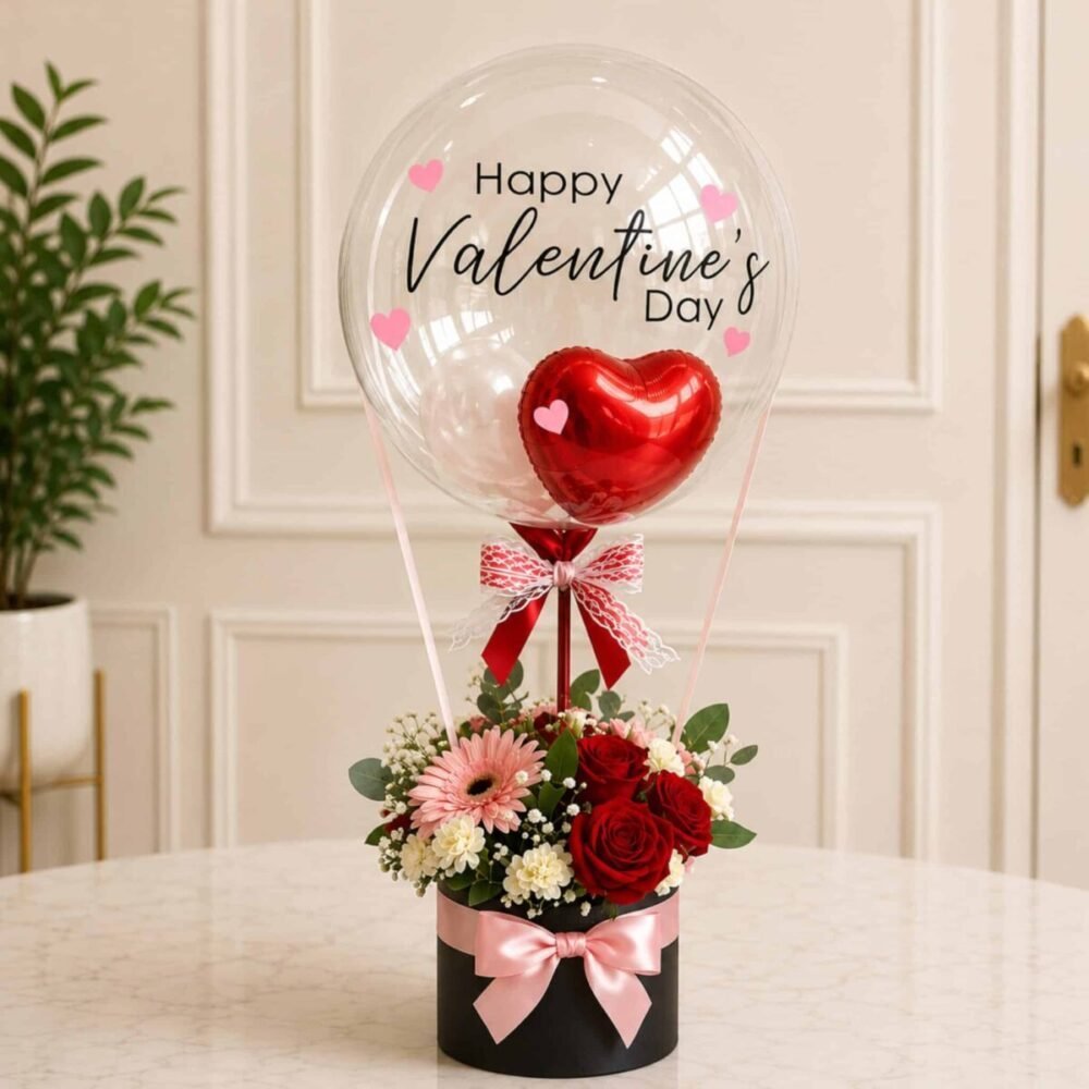 Gift for Special Buddiess Gift for Special Buddiess personalised gift by Customised Floral Balloons for Valentines Day