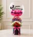 Chocolate Floral Balloon personalised gift for New Year