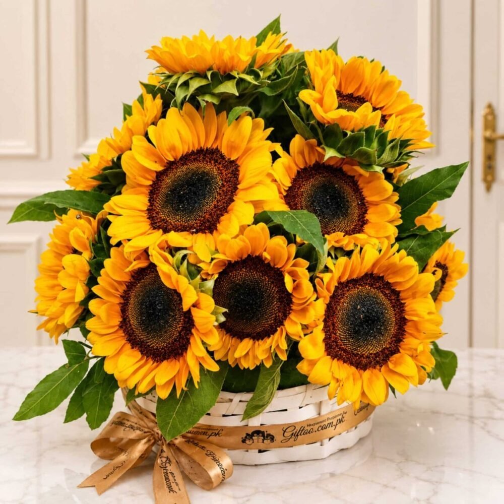 Sunflower Box Sunflower Box in Lahore for Fathers Day