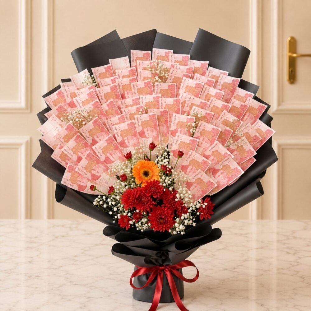 Cash Bouquet - Anniversary Gifts Cash Bouquet - Anniversary Gifts | Lahore Gifts Online