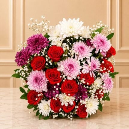 Crazy Flowers Box - Faisalabad Flowers | Send Gifts to Pakistan, Premium Gift, Same day delivery Pakistan