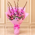 Pink Themed Bouquet - Anniversary Gifts | Lahore Gifts Online