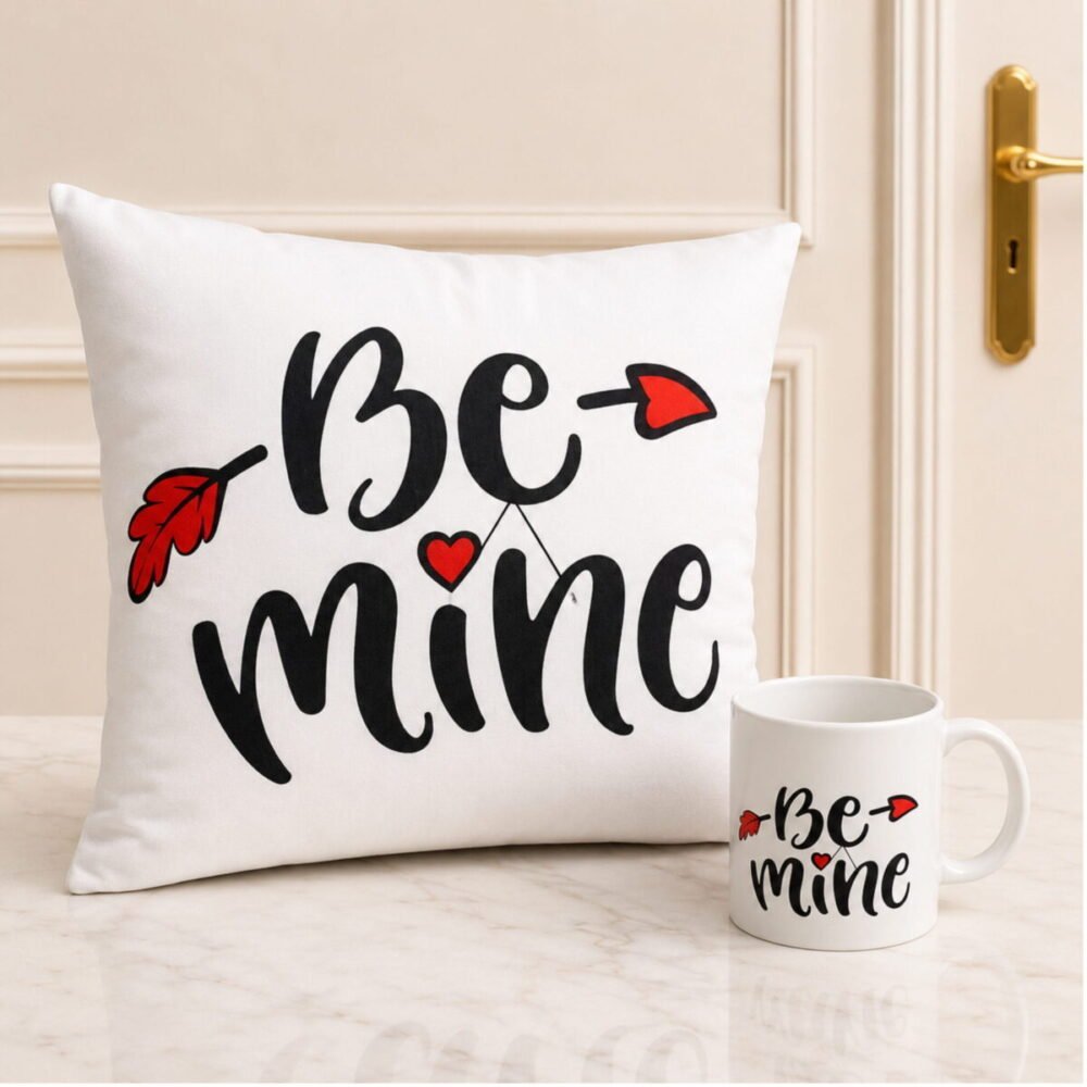 Be Mine Mug Cushion Be Mine Mug Cushion by Mug Collection