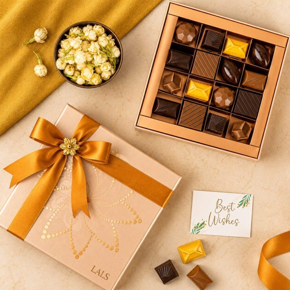 Rose Gold Jasmine 16 Pcs - CHOCOLATES Rose Gold Jasmine 16 Pcs - CHOCOLATES | Lahore Gifts Online