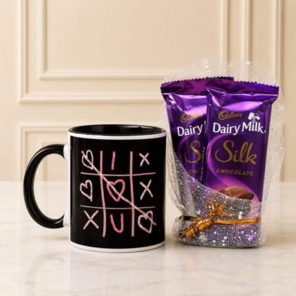 Mug with Chocolates gift for Birthday