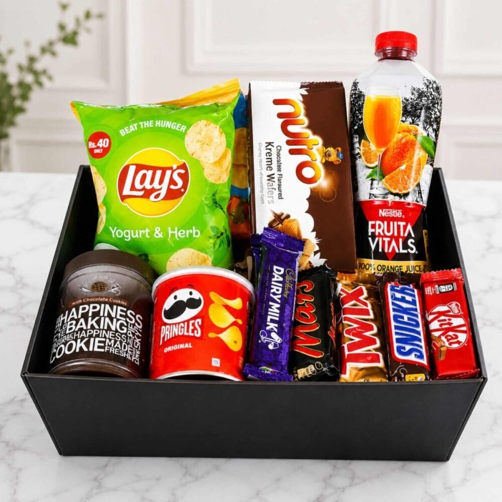 Snack Hamper chocolate gift for Valentines Day Snack Hamper chocolate gift for Valentines Day